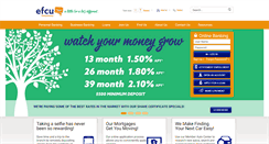 Desktop Screenshot of efcufinancial.org